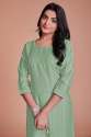 Green Viscose Kurti Pair thumb 3