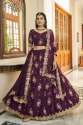 New Arrival Virasat Cataloge Organza Thread Embroidery Work Lehenga Choli thumb 1