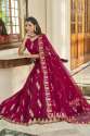 New Arrival Virasat Cataloge Organza Thread Embroidery Work Lehenga Choli thumb 5