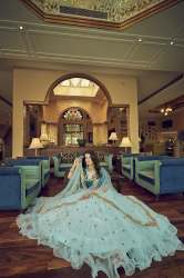 Nylon Net Rajwada Collection Thread And Sequins Embroidery Work Lehenga Choli