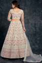 Party Wear White Thread , Embroidered Work Lehenga Choli thumb 3