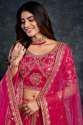 Pink Bridal Saga lehenga by Aahvan Designs  thumb 2
