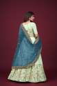 Pista Green Georgette Embroidery Work Designer Lehenga Choli  thumb 1