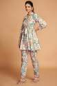 RAYON PRINTED DESIGNER CO ORD SET thumb 1