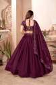 Semi Stitched Georgette Sequence Lehenga Choli thumb 1