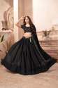 Semi Stitched Georgette Sequence Lehenga Choli thumb 10