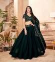 Semi Stitched Georgette Sequence Lehenga Choli thumb 15