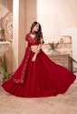 Semi Stitched Georgette Sequence Lehenga Choli thumb 6