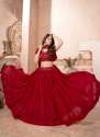 Semi Stitched Georgette Sequence Lehenga Choli thumb 7