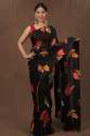 Digital Printed Soft Georgette Saree For Ladies