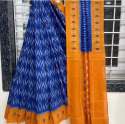 Multi Color Linen Digital Printed Saree thumb 1