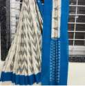 Multi Color Linen Digital Printed Saree thumb 13