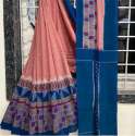 Multi Color Linen Digital Printed Saree thumb 4