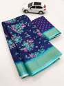 Original Linen Jacquard Border Saree  thumb 16