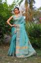Elegant Soft Maheswari Silk Saree thumb 10