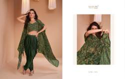 New Launched PALKI Satin Silk Indo Western By SAYURI DESIGNER