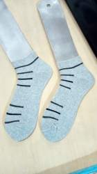 Grey Woolen Ankle length Socks