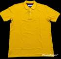 Mens Plain Yellow Polo Collar Half Sleeve T Shirt thumb 1