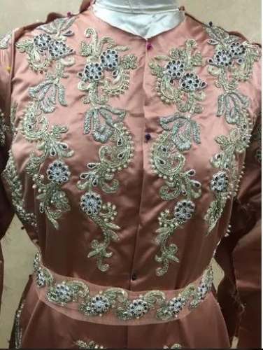 Hand Zardoshi Embroidered Service  by Fahim Arts