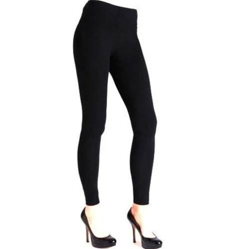 New Plain Black Leggings For Women
