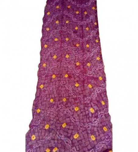 Rajasthani Chiffon Printed Saree by H S Impex