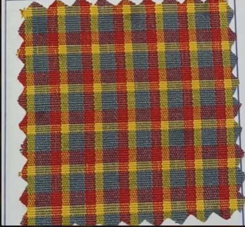Multi Color Chex Shirting Fabric