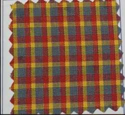 Multi Color Chex Shirting Fabric