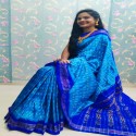 Pochampally Pattu Saree  thumb 1