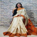 Pochampally Pattu Saree  thumb 10