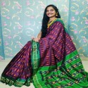 Pochampally Pattu Saree  thumb 11