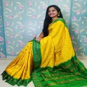 Pochampally Pattu Saree  thumb 13
