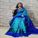 Pochampally Pattu Saree  thumb 7