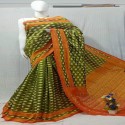 PURE IKAT COTTON SAREES  thumb 20