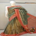 PURE IKAT COTTON SAREES  thumb 5