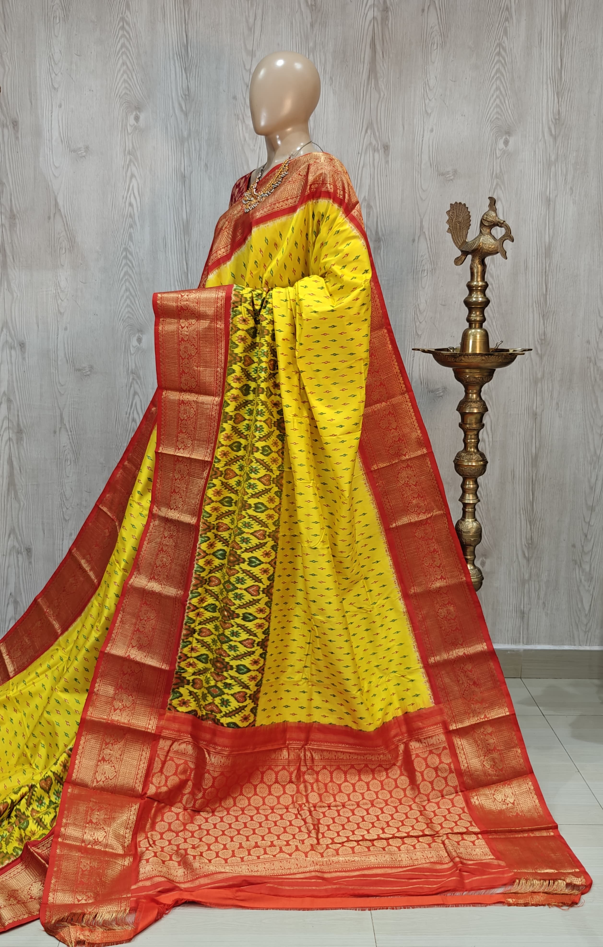 PURE IKAT PATTU KANCHI SAREES 