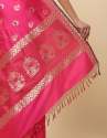 New Parijat Cutwork Handloom Silk Saree For Women thumb 2
