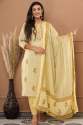 yellow-cotton-zari-embroidery-and-button-work-kurt