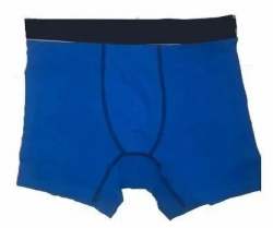 Blue Polyester Mens Brief