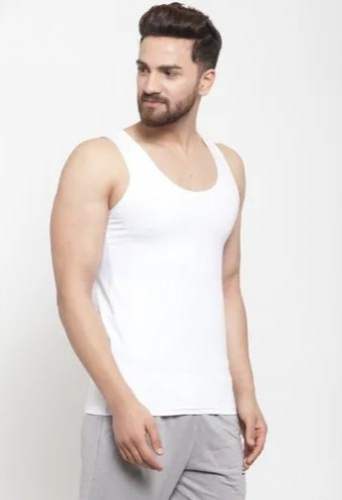 White Vest For Mens by IC4 Industries Private Limited