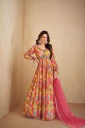 Exclusive ANAYAH Readymade Gowns With Dupatta