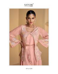 New Collection AARVI Catalog Georgette Indo Western