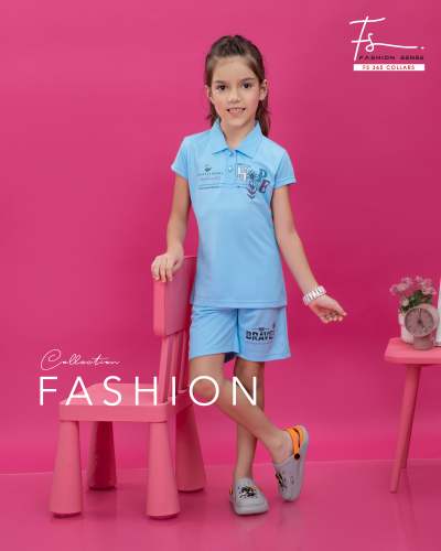 KIDS GIRLS NIGHTWEAR SHORT SET by Essa Garments Private LIMITED