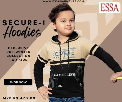 SECURE-1HOOD FOR KIDFS BOYS 