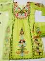 Ladies Georgette Embroidery Ready Made Suit thumb 4