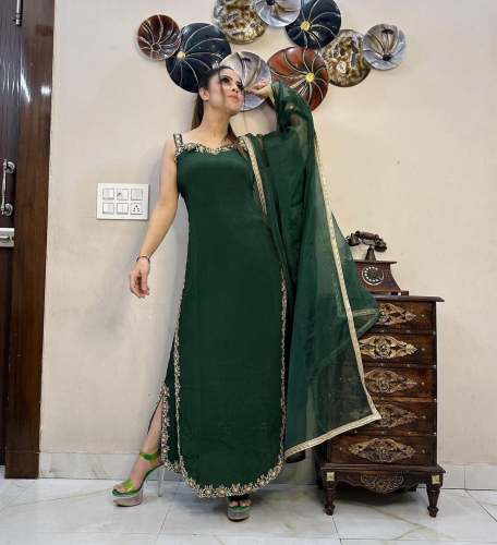 New Arrival Kurti Pant And Dupatta Set 