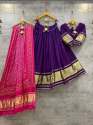 Designer Gajji silk viscose Lehenga Choli thumb 2
