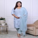 Fancy kurti with dupatta and pant  thumb 4