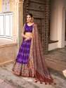 Ladies Ajarakh prints lehenga choli thumb 4