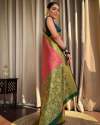 Ladies Banarasi Soft Silk beautiful Saree  thumb 1