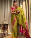 Ladies Banarasi Soft Silk beautiful Saree  thumb 7